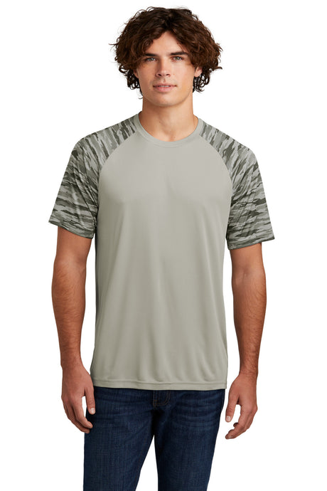 Sport-Tek ®  Drift Camo Colorblock Tee ST376 - Sport-Tek ST376