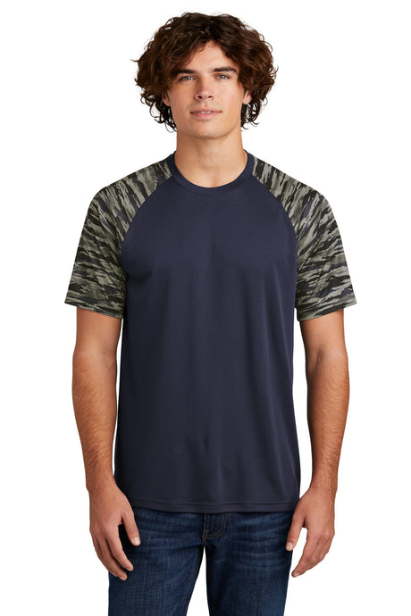 Sport-Tek ®  Drift Camo Colorblock Tee ST376 - Sport-Tek ST376