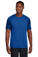 Sport-Tek ST376 Drift Camo Colorblock Tee