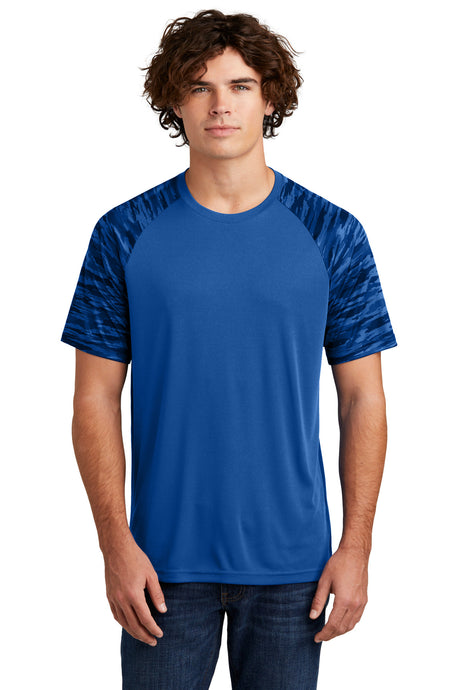 Sport-Tek ®  Drift Camo Colorblock Tee ST376 - Sport-Tek ST376
