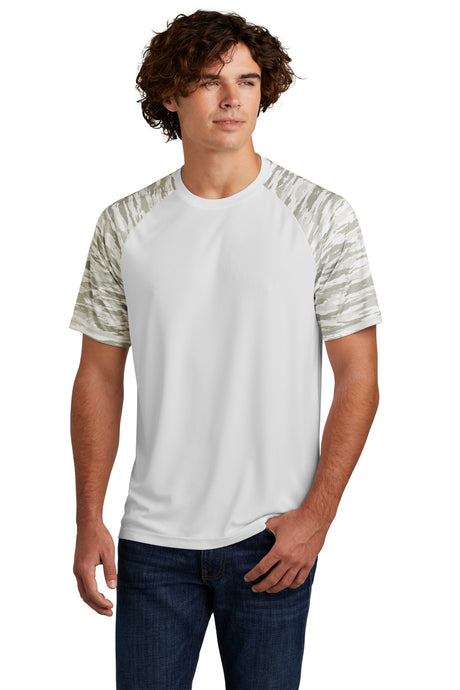 Sport-Tek ®  Drift Camo Colorblock Tee ST376 - Sport-Tek ST376