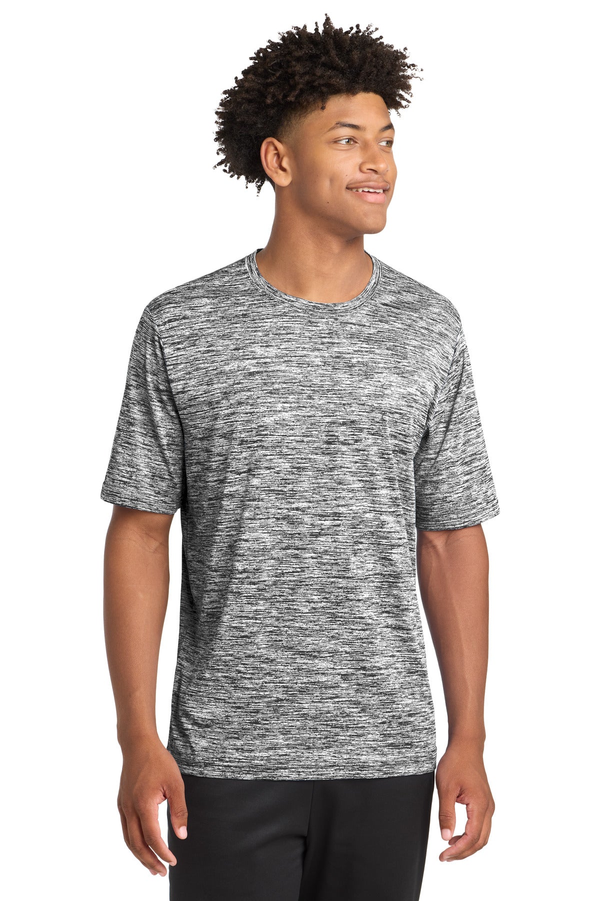 Sport-Tek ®  PosiCharge ®  Electric Heather Tee. ST390 - Sport-Tek ST390