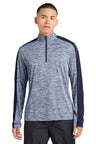 Sport-Tek ST397 PosiCharge Electric Heather Colorblock 1/4-Zip Pullover