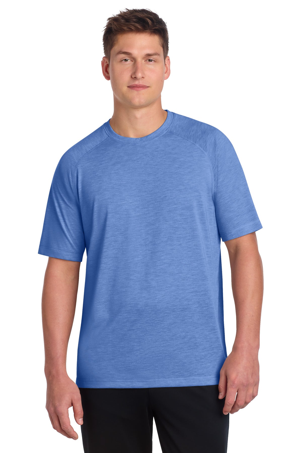 Sport-Tek ST400 PosiCharge Tri-Blend Wicking Raglan Tee