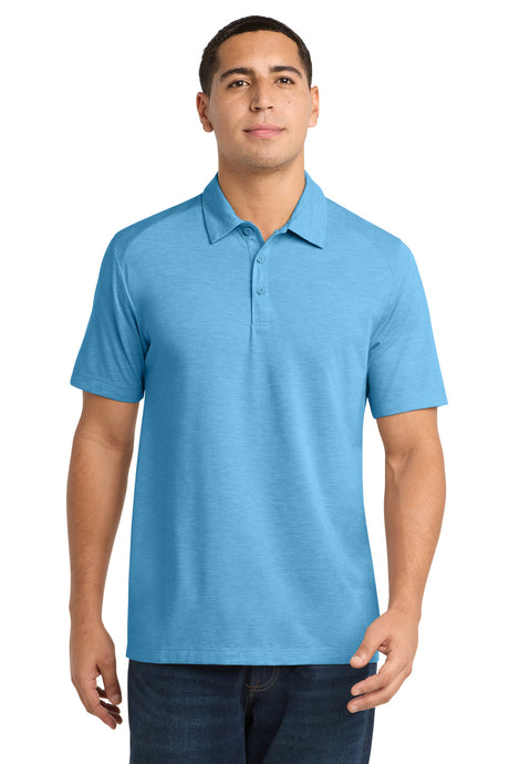 Sport-Tek  ®  PosiCharge  ®  Tri-Blend Wicking Polo. ST405 - Sport-Tek ST405