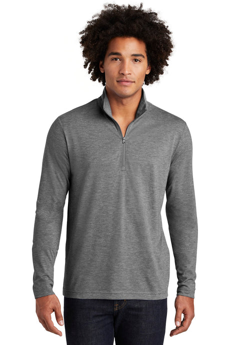 Sport-Tek  ®  PosiCharge  ®  Tri-Blend Wicking 1/4-Zip Pullover. ST407 - Sport-Tek ST407