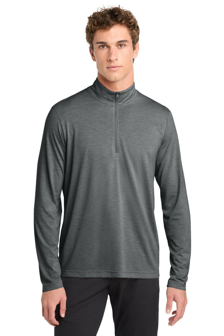 Sport-Tek ST407 PosiCharge Tri-Blend Wicking 1/4-Zip Pullover