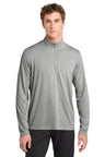 Sport-Tek ST407 PosiCharge Tri-Blend Wicking 1/4-Zip Pullover