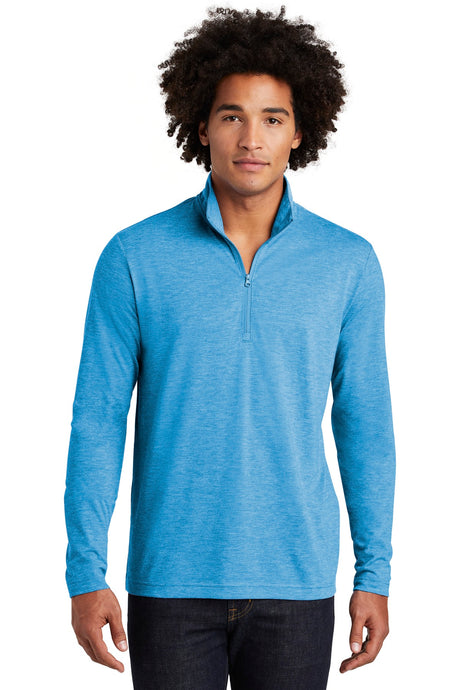 Sport-Tek  ®  PosiCharge  ®  Tri-Blend Wicking 1/4-Zip Pullover. ST407 - Sport-Tek ST407