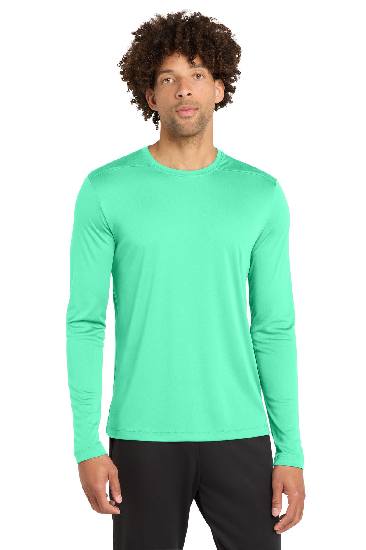 Sport-Tek ST420LS Posi-UV Pro Long Sleeve Tee UPF 50 Sun Protection Performance Shirt