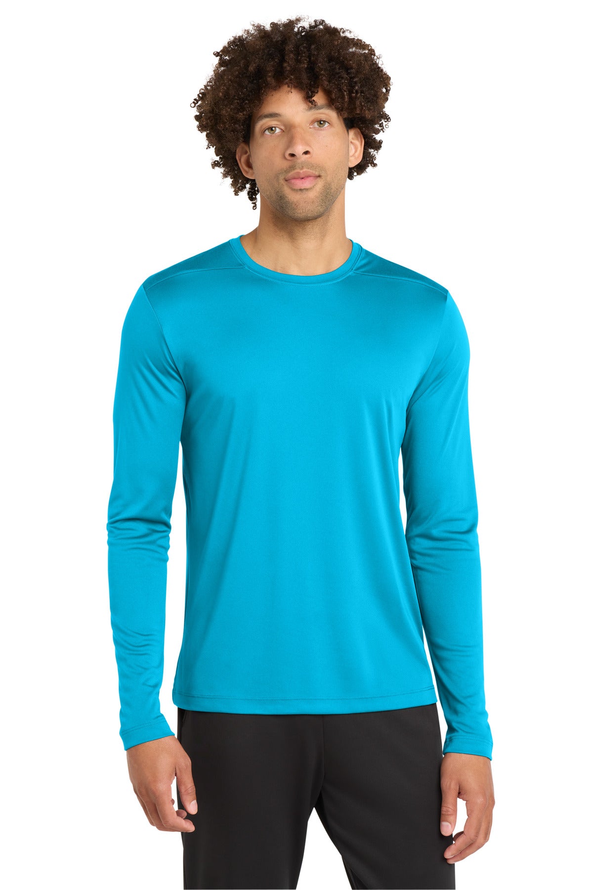 Sport-Tek ST420LS Posi-UV Pro Long Sleeve Tee UPF 50 Sun Protection Performance Shirt