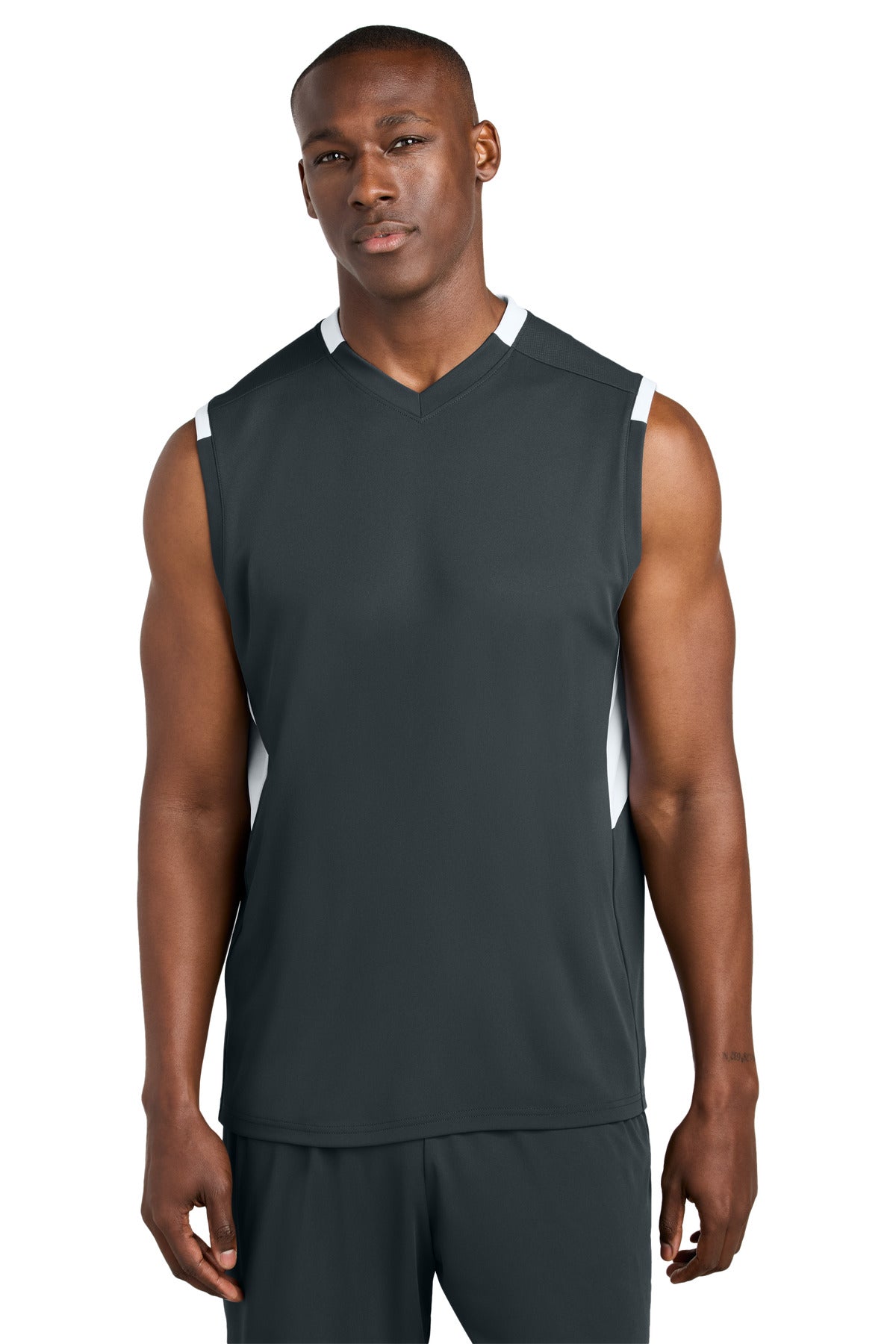 Sport-Tek ®  Club Sleeveless V-Neck ST441 - Sport-Tek ST441