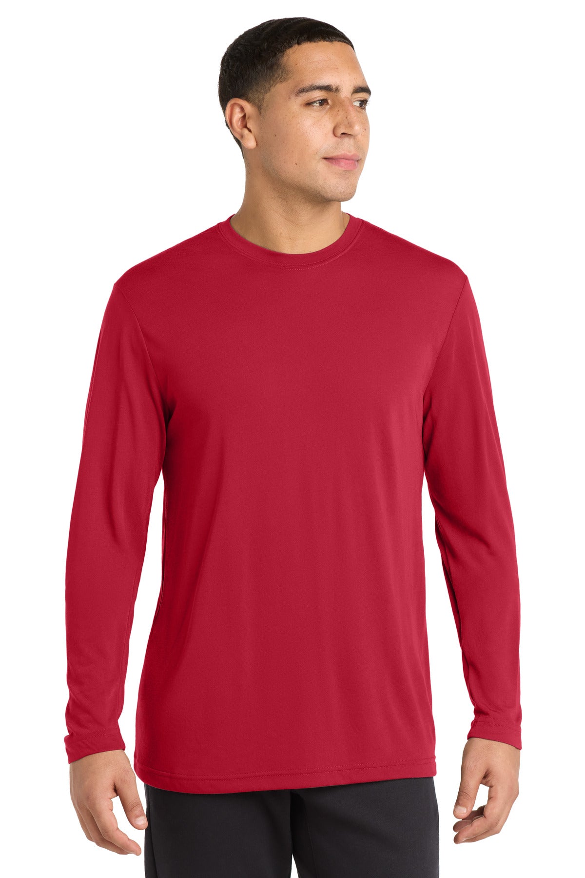 Sport-Tek ®  Long Sleeve PosiCharge ®  Competitor ™  Cotton Touch ™  Tee. ST450LS - Sport-Tek ST450LS