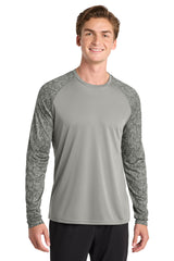 Sport-Tek  ®  Long Sleeve Digi Camo Tee. ST460LS - Sport-Tek ST460LS