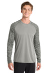 Sport-Tek ST460LS Long Sleeve Digi Camo Tee