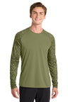 Sport-Tek ST460LS Long Sleeve Digi Camo Tee