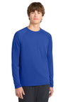 Sport-Tek  ®  Long Sleeve Rashguard Tee. ST470LS - Sport-Tek ST470LS