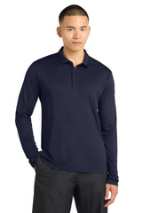 Sport-Tek  ®   Posi-UV ®   Pro Long Sleeve Polo. ST520LS - Sport-Tek ST520LS