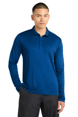 Sport-Tek  ®   Posi-UV ®   Pro Long Sleeve Polo. ST520LS - Sport-Tek ST520LS