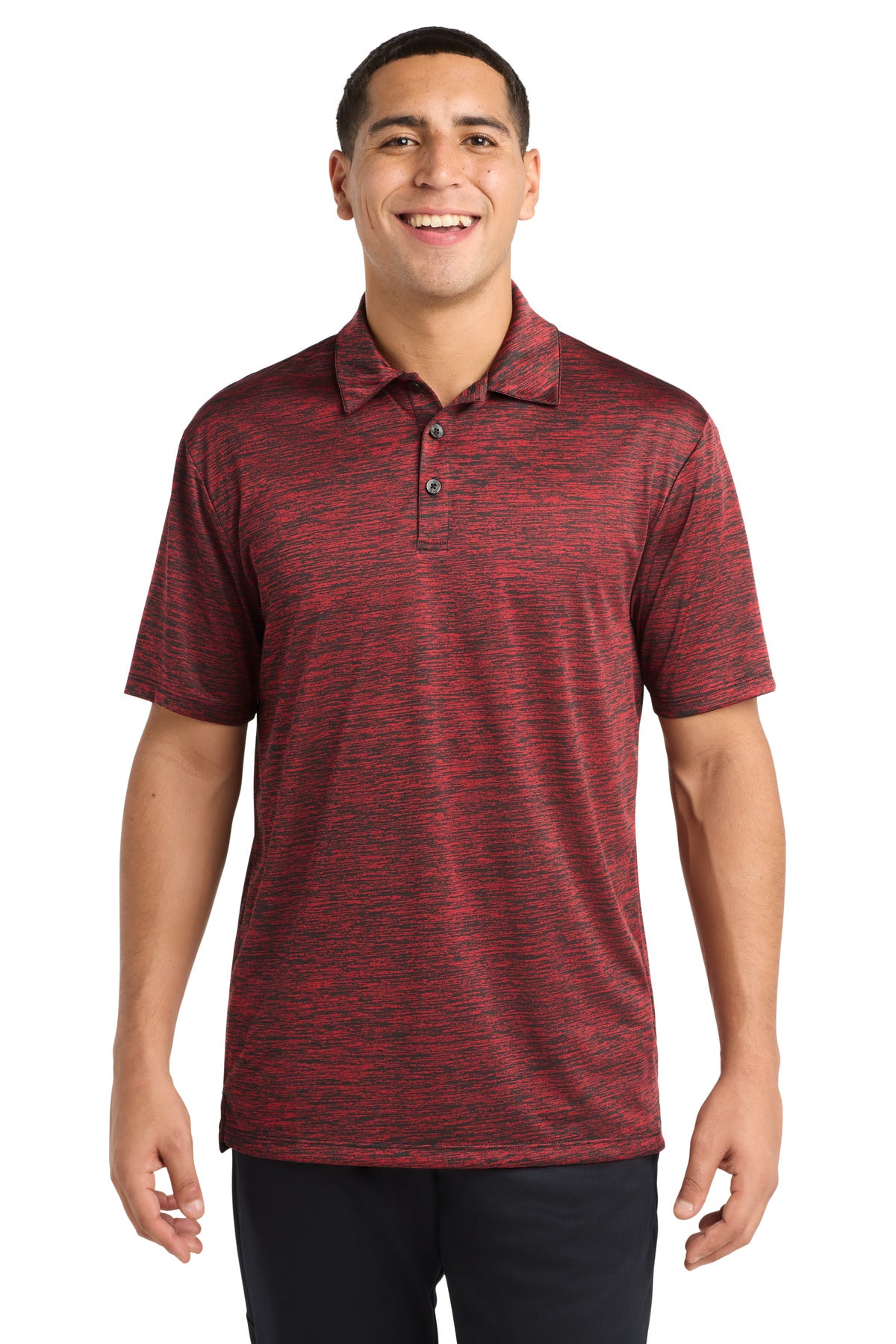 Sport-Tek  ®  PosiCharge  ®  Electric Heather Polo. ST590 - Sport-Tek ST590
