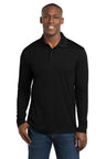 Sport-Tek  ®  PosiCharge  ®  RacerMesh  ®  Long Sleeve Polo. ST640LS - Sport-Tek ST640LS