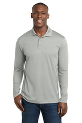 Sport-Tek  ®  PosiCharge  ®  RacerMesh  ®  Long Sleeve Polo. ST640LS - Sport-Tek ST640LS