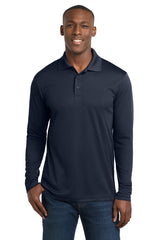 Sport-Tek  ®  PosiCharge  ®  RacerMesh  ®  Long Sleeve Polo. ST640LS - Sport-Tek ST640LS