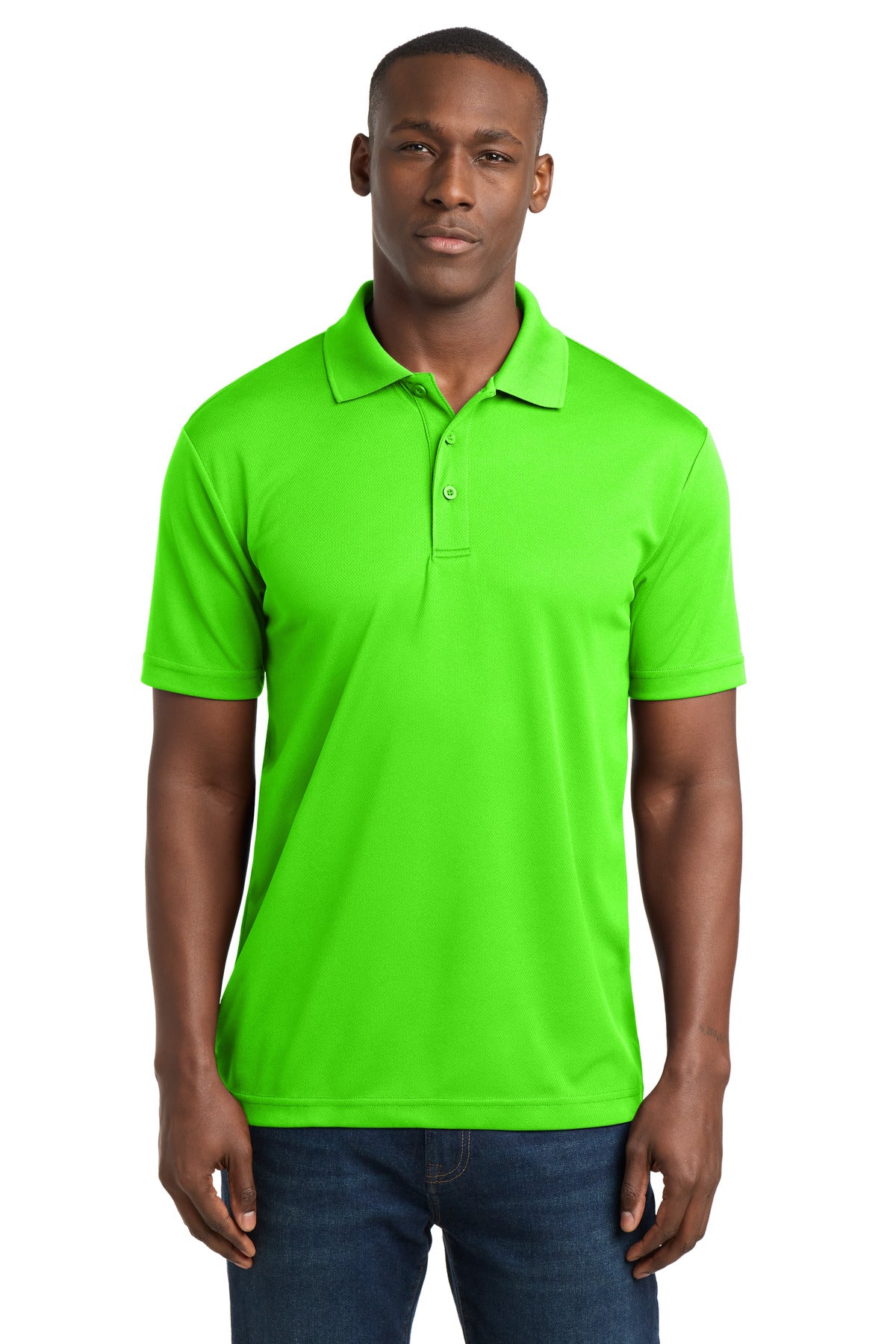 Sport-Tek ST640 PosiCharge RacerMesh Polo Moisture-Wicking Performance Polo