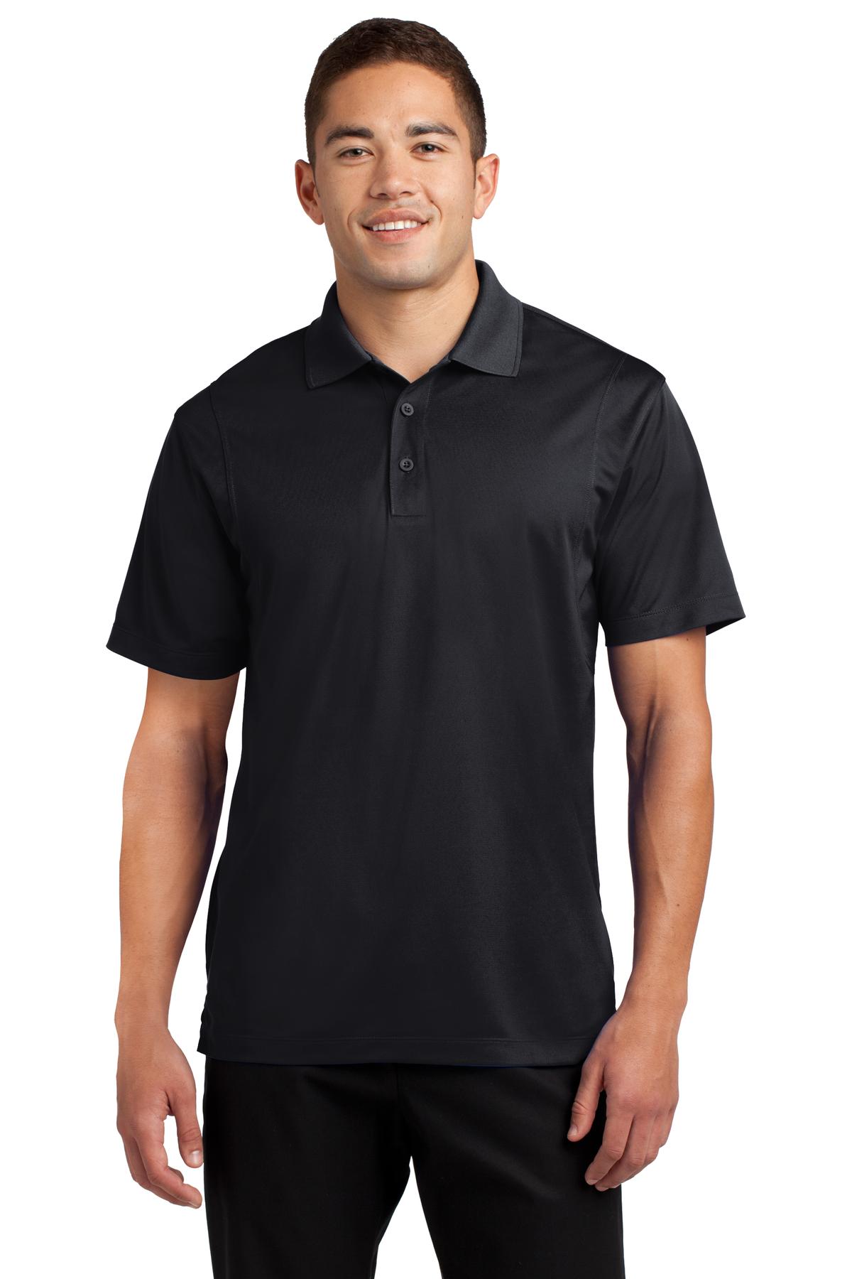 Sport-Tek ® Micropique Sport-Wick ® Polo. ST650 - Black - Sport-Tek ST650 Polos/Knits Sport-Tek Black XS