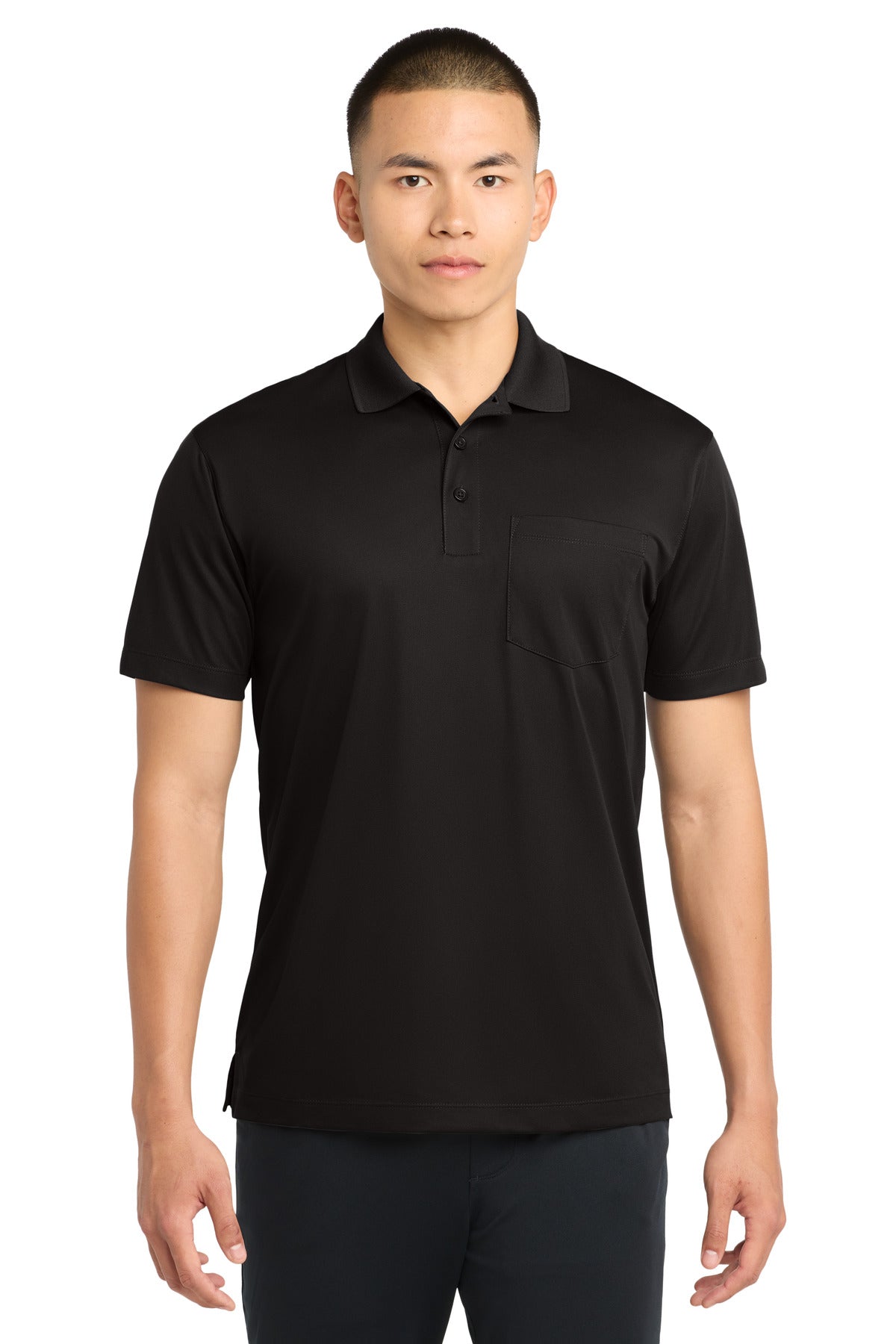 Sport-Tek ®  Micropique Sport-Wick ®  Pocket Polo. ST651 - Sport-Tek ST651