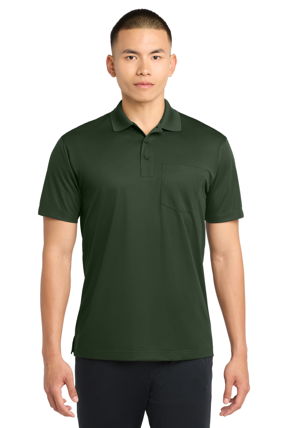 Sport-Tek ®  Micropique Sport-Wick ®  Pocket Polo. ST651 - Sport-Tek ST651