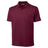 Mens Micropique Sport-Wick Pocket Polo Polos/Knits DRI-EQUIP Maroon X-Small