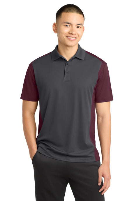 Sport-Tek ®  Colorblock Micropique Sport-Wick ®  Polo. ST652 - Sport-Tek ST652