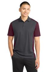 Sport-Tek ST652 Colorblock Micropique Sport-Wick Polo