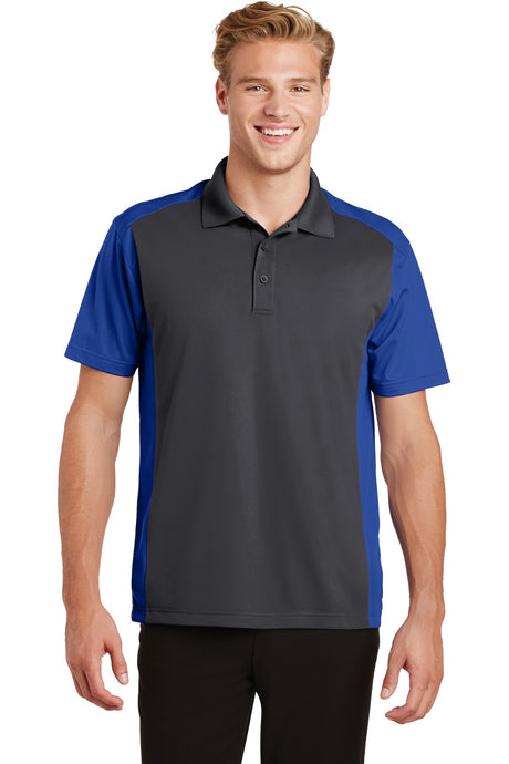 Sport-Tek ®  Colorblock Micropique Sport-Wick ®  Polo. ST652 - Sport-Tek ST652