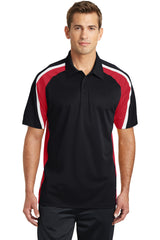 Sport-Tek ®  Tricolor Micropique Sport-Wick ®  Polo. ST654 - Sport-Tek ST654