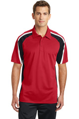 Sport-Tek ®  Tricolor Micropique Sport-Wick ®  Polo. ST654 - Sport-Tek ST654