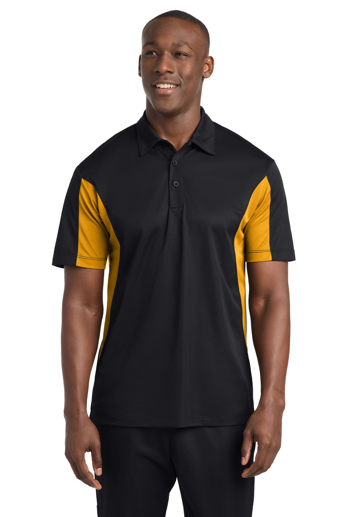 Sport-Tek ®  Side Blocked Micropique Sport-Wick ®  Polo. ST655 - Sport-Tek ST655