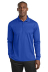 Sport-Tek ST657 Long Sleeve Micropique Sport-Wick Polo | Wholesale Performance Polos