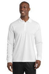 Sport-Tek ST657 Long Sleeve Micropique Sport-Wick Polo Wholesale Performance Polos