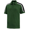 Tricolor Shoulder Micropique Sport-Wick Polo Polos/Knits DRI-EQUIP Forest Green / Black / White X-Small