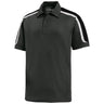Tricolor Shoulder Micropique Sport-Wick Polo Polos/Knits DRI-EQUIP Iron Grey / Black / White X-Small