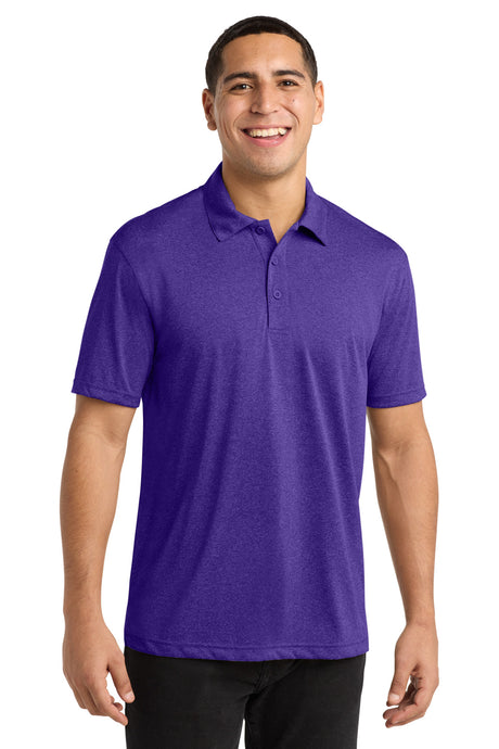 Sport-Tek ®  Heather Contender™ Polo. ST660 - Sport-Tek ST660
