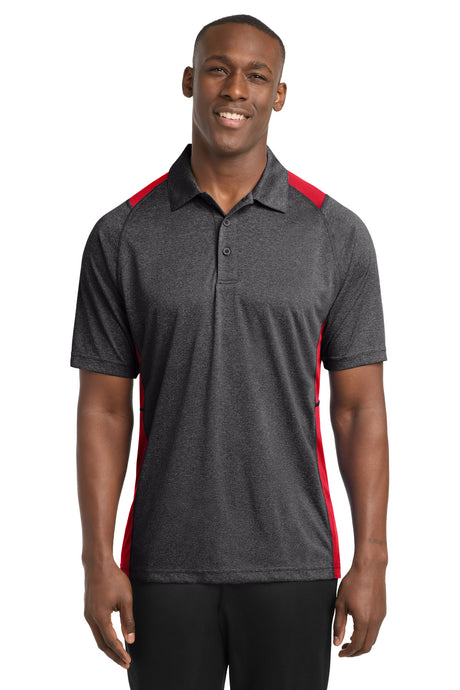Sport-Tek ®  Heather Colorblock Contender ™  Polo. ST665 - Sport-Tek ST665