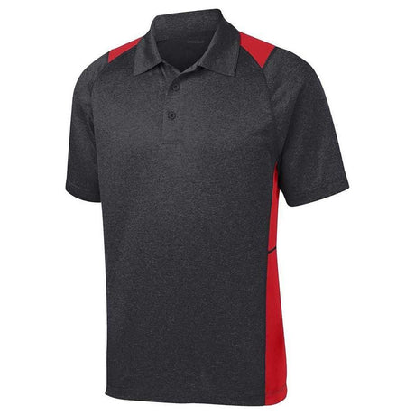 Men's Heather Colorblock Contender Polo DRI-EQUIP