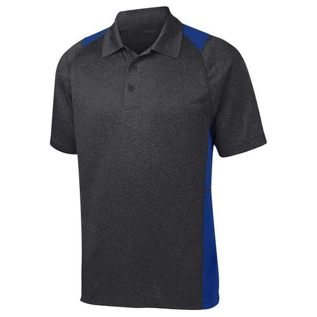 Men's Heather Colorblock Contender Polo DRI-EQUIP