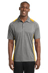 Sport-Tek ST665 Heather Colorblock Contender Polo