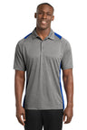 Sport-Tek ST665 Heather Colorblock Contender Polo
