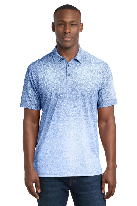 Sport-Tek  ®  Ombre Heather Polo. ST671 - Sport-Tek ST671