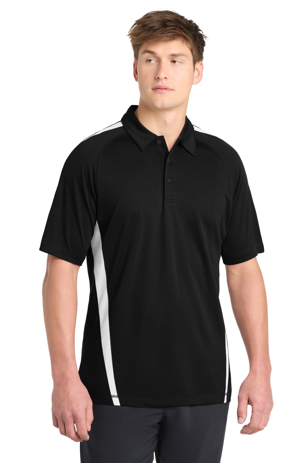 Sport-Tek ®  PosiCharge ®  Micro-Mesh Colorblock Polo. ST685 - Sport-Tek ST685